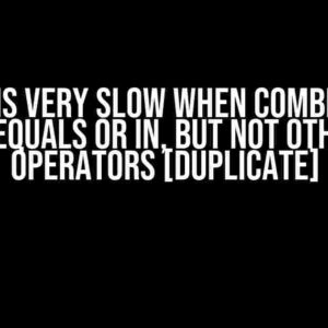 MYSQL is very slow when combing LIKE with EQUALS or IN, but not other OR operators [duplicate]